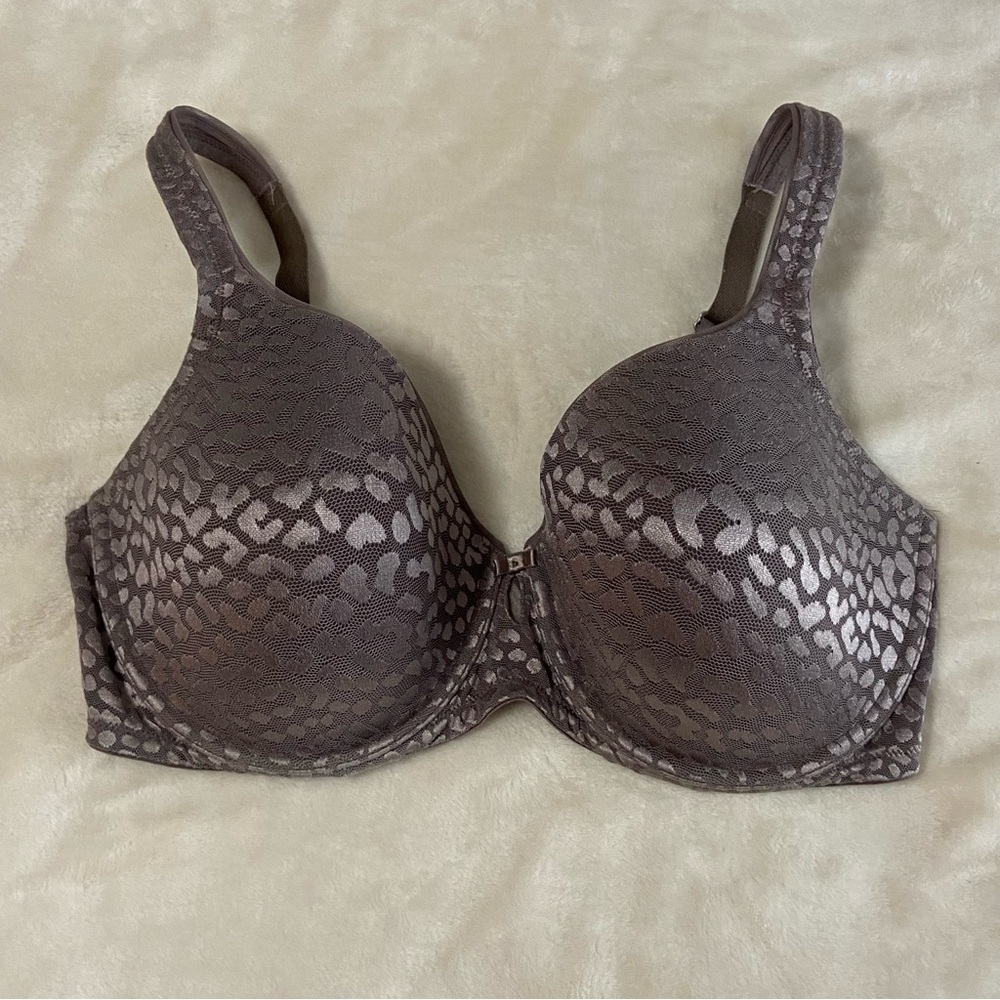 SOMA / Brown Leopard‎ Lined Padded Bra Size 36DDD